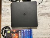 Sony Playstation 4 Slim 1tb + 6 žaidimai! - nuotraukos Nr. 3