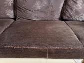 Trivietė ruda sofa/lova su patalynės dėže 237ilgio - nuotraukos Nr. 4