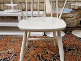 Vintažinė mid century medžio masyvo kėdė - nuotraukos Nr. 4