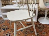 Vintažinė mid century medžio masyvo kėdė - nuotraukos Nr. 5