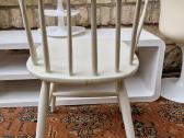 Vintažinė mid century medžio masyvo kėdė - nuotraukos Nr. 7