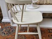 Vintažinė mid century medžio masyvo kėdė - nuotraukos Nr. 8
