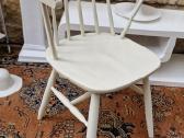 Vintažinė mid century medžio masyvo kėdė - nuotraukos Nr. 11