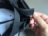 Juoda beisbolo kepurė su kaspinu Bow / One Size - nuotraukos Nr. 6