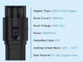 Ccs2 į Ccs1 įkrovimo adapteris Afyeev, 350 A - nuotraukos Nr. 6