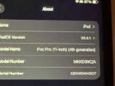 iPad pro 11 inch 4th gen 128gb - nuotraukos Nr. 6