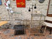 Vintažiniai mid century Bauhaus st.staliukai - nuotraukos Nr. 27