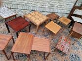 Vintažiniai mid century staliukai - nuotraukos Nr. 5