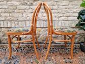 Vintažinės mid century Thonet st.kėdės ir taburetė - nuotraukos Nr. 20