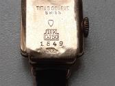 Titus Geneve moteriškas auksinis laikrodukas 750pr - nuotraukos Nr. 2