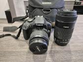 Canon EOS 1300d + 18-55 mm + 55-250 mm + krepšys - nuotraukos Nr. 2