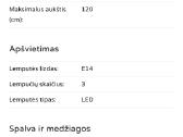 Naudotas šviestuvas - nuotraukos Nr. 8