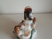 Tarybinė porcelianinė statulėlė Lfz - nuotraukos Nr. 6
