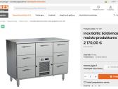 Šaldomas stalas su stalčiais Tsk-1207 (nerūd. pl.) - nuotraukos Nr. 3