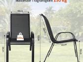 Naujos sodo-terasos kėdės 4vnt. - nuotraukos Nr. 7