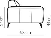 Odinė sofa - nuotraukos Nr. 5