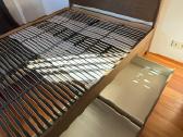 Ikea Tonstad lova 160200 su stalčiais + grotelės - nuotraukos Nr. 2