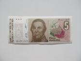 1 ir 5 austral , Argentina , 1986 - nuotraukos Nr. 3