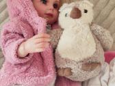 Didelė princesė reborn tikroviška lėlė - nuotraukos Nr. 27
