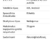 Terminis mini spausdintuvas Nelko Pm 230 - nuotraukos Nr. 7