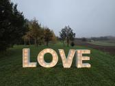 Šviečiančios raidės Love - nuotraukos Nr. 2
