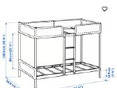 Dviaukštė Ikea lova - nuotraukos Nr. 2