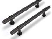 Lontan juodos spintelių rankenėlės 160 mm - nuotraukos Nr. 5