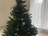 Dirbtinė tanki kalėdinė eglė 140cm - nuotraukos Nr. 2