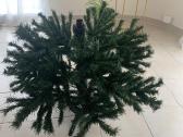 Dirbtinė tanki kalėdinė eglė 140cm - nuotraukos Nr. 9