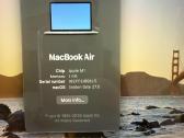Apple MacBook air M1/8gb 512gb SSD 100% - nuotraukos Nr. 3