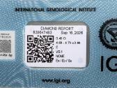 Natūralus briliantas 0.40 ct - nuotraukos Nr. 2