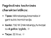 Įmontuojamos mikrobangės - nuotraukos Nr. 5