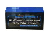 Lifepo4 baterija Solarfam 12.8v 100ah - nuotraukos Nr. 2