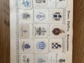 19 amžiaus pab. monogramų rinkinys, 47 lapai - nuotraukos Nr. 2