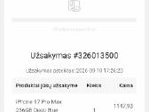 Parduodu beveik nenaudotą iPhone 17 Pro Max 256gb - nuotraukos Nr. 8