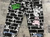 Garbage TV „Rave Hardstyle“ Brick Print Joggers - nuotraukos Nr. 2