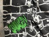 Garbage TV „Rave Hardstyle“ Brick Print Joggers - nuotraukos Nr. 5