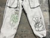 Garbage TV „Rave Hardstyle“ Brick Print Joggers - nuotraukos Nr. 9