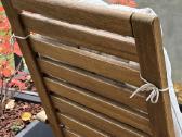 Ikea sulankstomos kėdės su minkštomis pagalvėlėm - nuotraukos Nr. 5