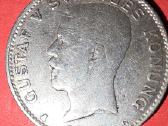 Švedija 1 krona 1940,sidabras 0,800. - nuotraukos Nr. 2