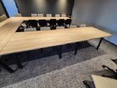 Konferenciniai - biuro stalai su ratukais, 4 vnt. - nuotraukos Nr. 2