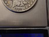 Sudabrine moneta Morgan dollar 1882 Cc, JAV - nuotraukos Nr. 3