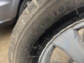 Volvo xc70 ratlankiai su žieminėmis padangomis - nuotraukos Nr. 4