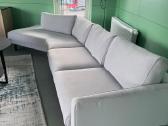 Furninova kampinė sofa – šviesiai pilka - nuotraukos Nr. 3