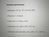 Osom makiažo veidrodis su apšvietimu - nuotraukos Nr. 3