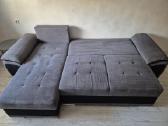 Kampinė sofa su miegama dalim - nuotraukos Nr. 4