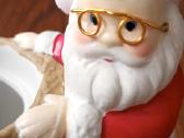 Keraminė Kalėdų senelio statulėlė, 11cm aukštis - nuotraukos Nr. 4