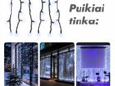 Kalėdinės lemputės užuolaidos, varvekliai - Naujos - nuotraukos Nr. 29