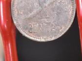 Lietuva 1936 gesintas 1 centas - nuotraukos Nr. 3