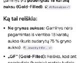 Vintage sidabro sagė,18k paauksavimu ir perlais - nuotraukos Nr. 19